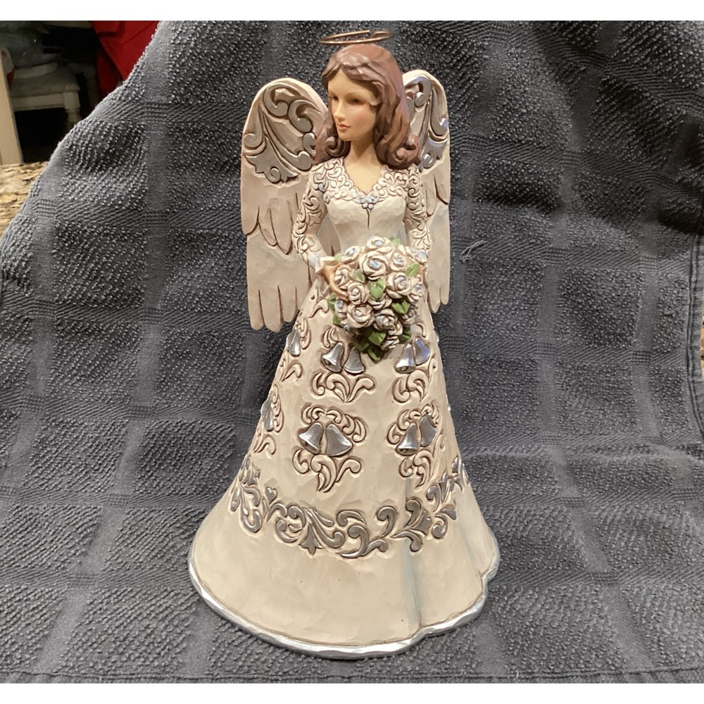 Jim Shore Heartwood Creek Anniversary Angel